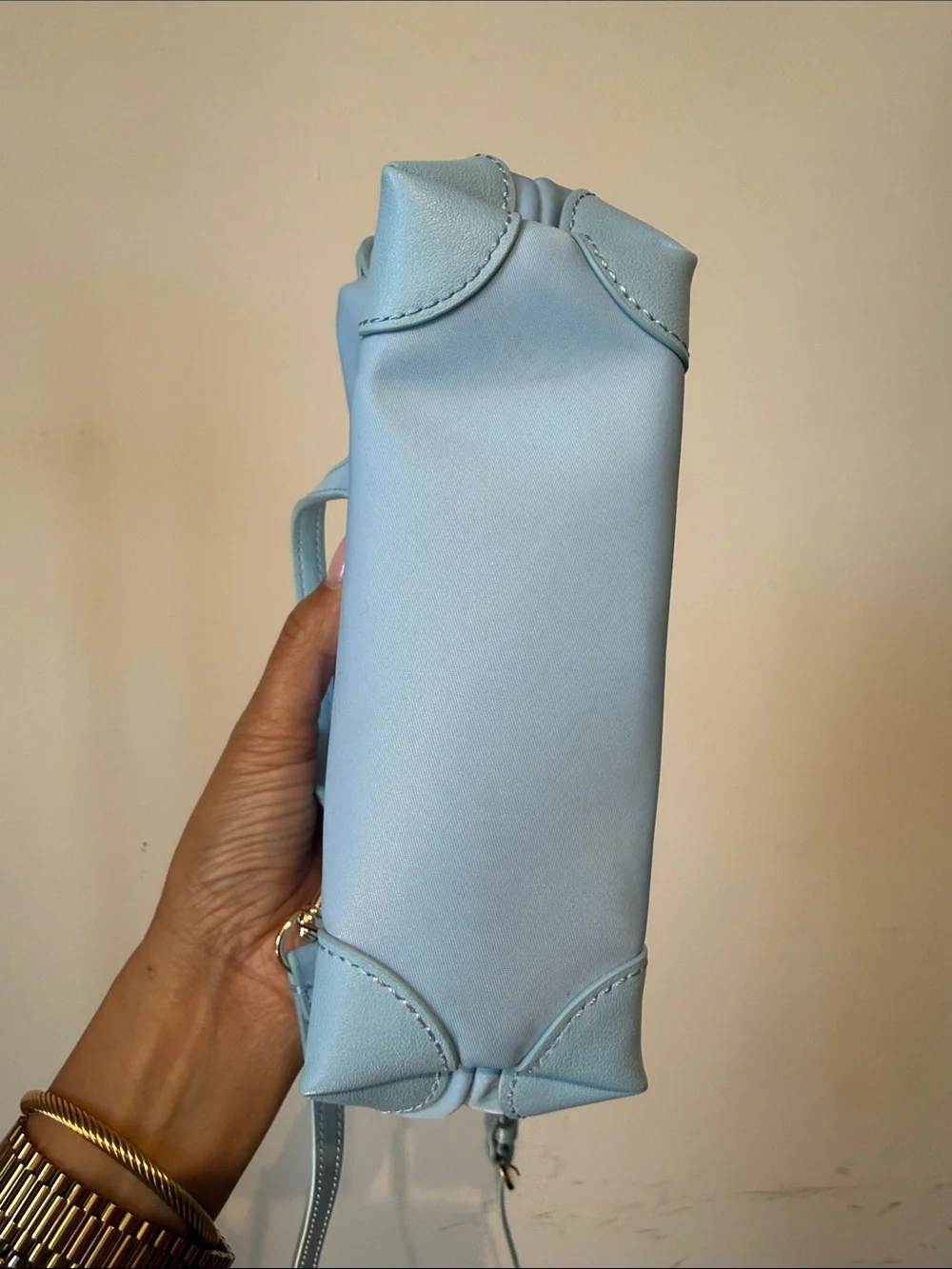 Stoney clover lane crossbody pouchette blue